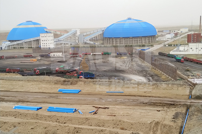 内蒙古矿山集团PVC-O管绿化工程